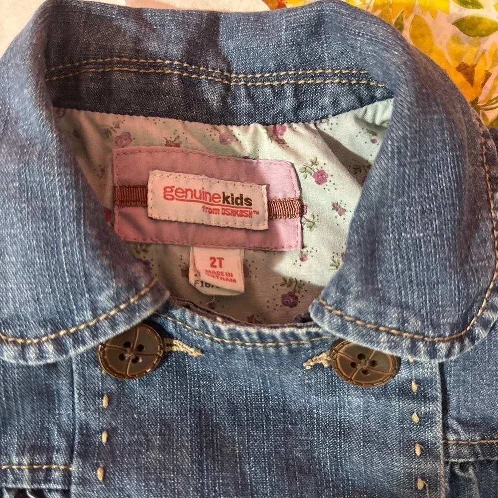 Genuine kids by Oshkosh jean jacket